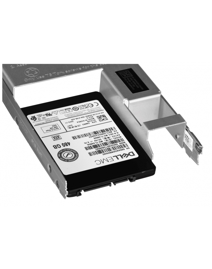 Dell 480GB SSD SATA Read Intensive 6Gbps 512e 25inch with 35inch Hybrid Carrier Customer Kit główny
