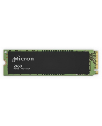 Dysk SSD Micron 2450 2280 256GB PCI-E  Gen4 x4 NVMe