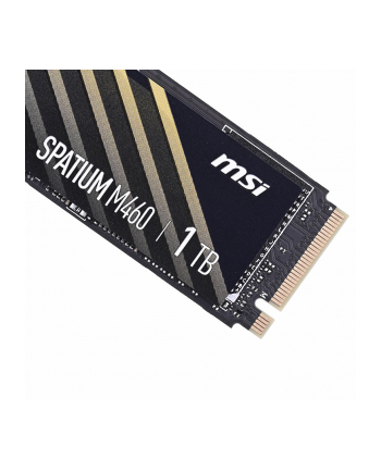 Dysk SSD MSI SPATIUM M460 1TB PCIe Gen4x4 NVMe M2 2280 3D NAND