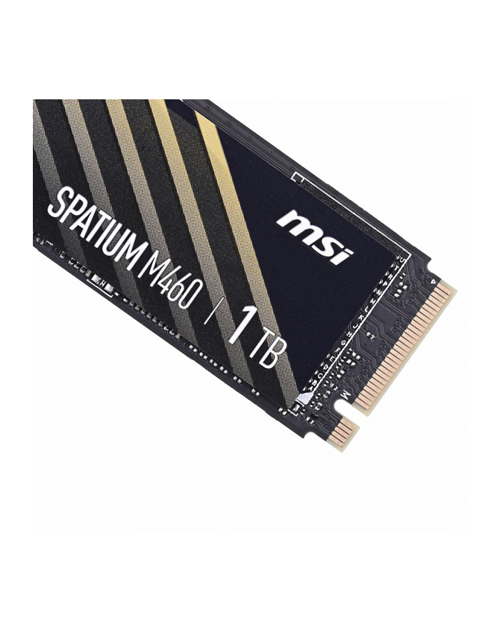 Dysk SSD MSI SPATIUM M460 1TB PCIe Gen4x4 NVMe M2 2280 3D NAND główny