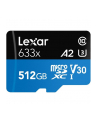 no name MEMORY MICRO SDXC 512GB UHS-I/W/ADAPTER LSDMI512BB633A LEXAR - nr 2