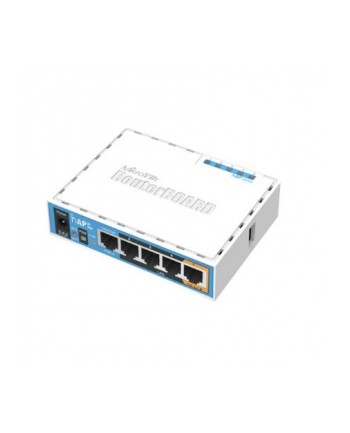 no name MikroTik RB952Ui-5ac2nD hAP ac lite 80211ac 24/50 867 Mbit/s 10/100 Mbit/s Porty Ethernet LAN (RJ-45) 5 MU-MiMO Tak Wejście/wyjście PoE