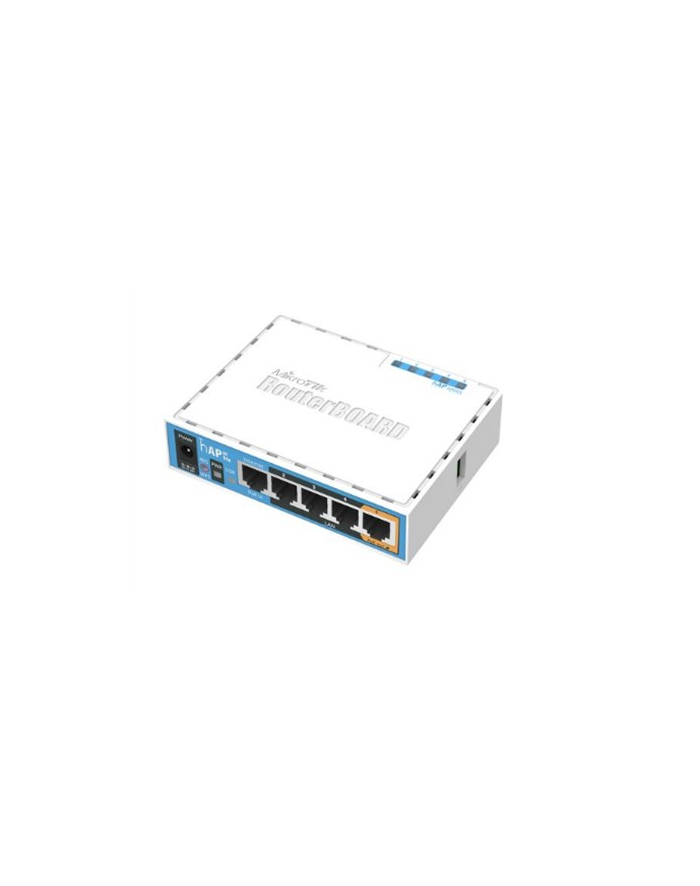 no name MikroTik RB952Ui-5ac2nD hAP ac lite 80211ac 24/50 867 Mbit/s 10/100 Mbit/s Porty Ethernet LAN (RJ-45) 5 MU-MiMO Tak Wejście/wyjście PoE główny