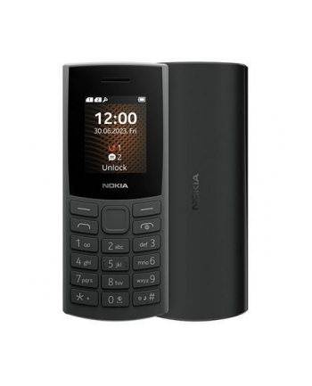 Telefon komórkowy Nokia 105 Czarny języki CZ, SK, HU, ANG