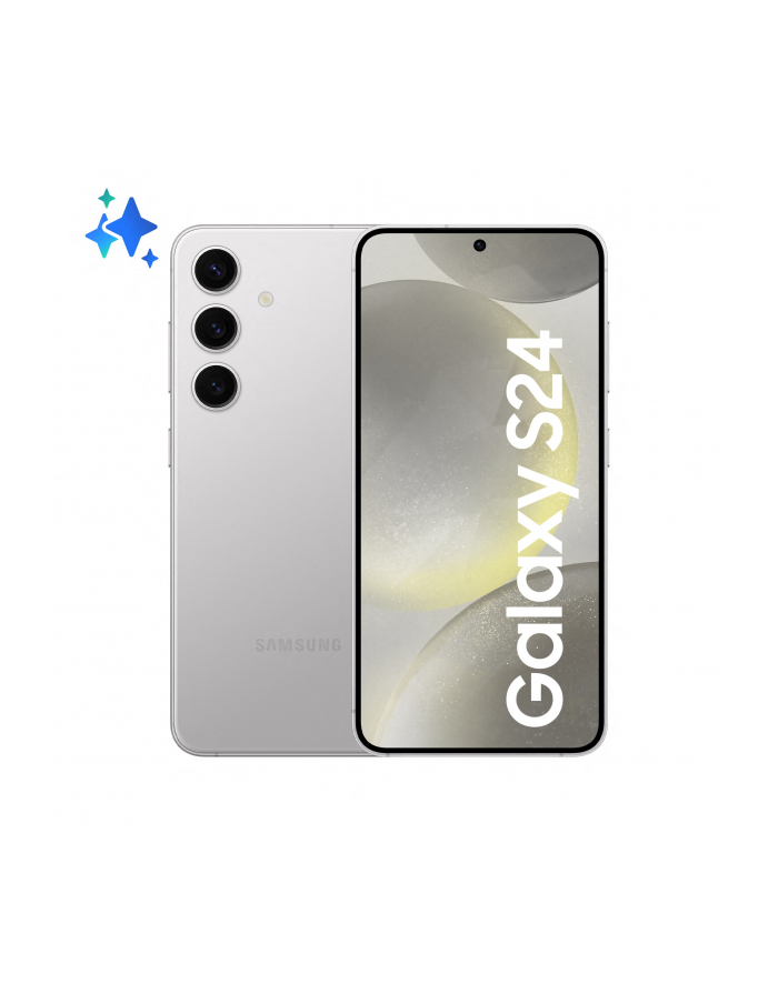 Smartfon Samsung Galaxy S24 (S921) 8/128GB 6,2''; 2340x1080 4000mAh 5G Dual SIM szary główny