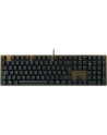 no name KEYBOARD CORD-ED MECHANICAL/BLACK/BRONZE D-E - nr 27