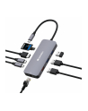 Hub USB Verbatim Multi Port CMH-09: 2xUSB-C 3.1, 1xUSB-A 3.1, 2xUSB-A 3.0, HDMI, RJ-45, SD/microSD - nr 24