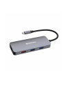 Hub USB Verbatim Multi Port CMH-09: 2xUSB-C 3.1, 1xUSB-A 3.1, 2xUSB-A 3.0, HDMI, RJ-45, SD/microSD - nr 25