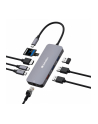 Hub USB Verbatim Multi Port CMH-09: 2xUSB-C 3.1, 1xUSB-A 3.1, 2xUSB-A 3.0, HDMI, RJ-45, SD/microSD - nr 7