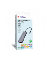 Hub USB Verbatim Multi Port CMH-14: 1x USB-C PD, 3xUSB-A 3.0, 1xUSB-C 3.0, 2xUSB-A 2.0, 2xHDMI, VGA, RJ-45, SD/microSD, audio - nr 36