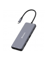 Hub USB Verbatim Multi Port CMH-14: 1x USB-C PD, 3xUSB-A 3.0, 1xUSB-C 3.0, 2xUSB-A 2.0, 2xHDMI, VGA, RJ-45, SD/microSD, audio - nr 6