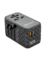 Adapter podróżny Verbatim UTA-06 GaN III globalny-globalny 2xUSB 2xUSB-C PD QC 4+ - nr 18
