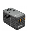 Adapter podróżny Verbatim UTA-06 GaN III globalny-globalny 2xUSB 2xUSB-C PD QC 4+ - nr 42