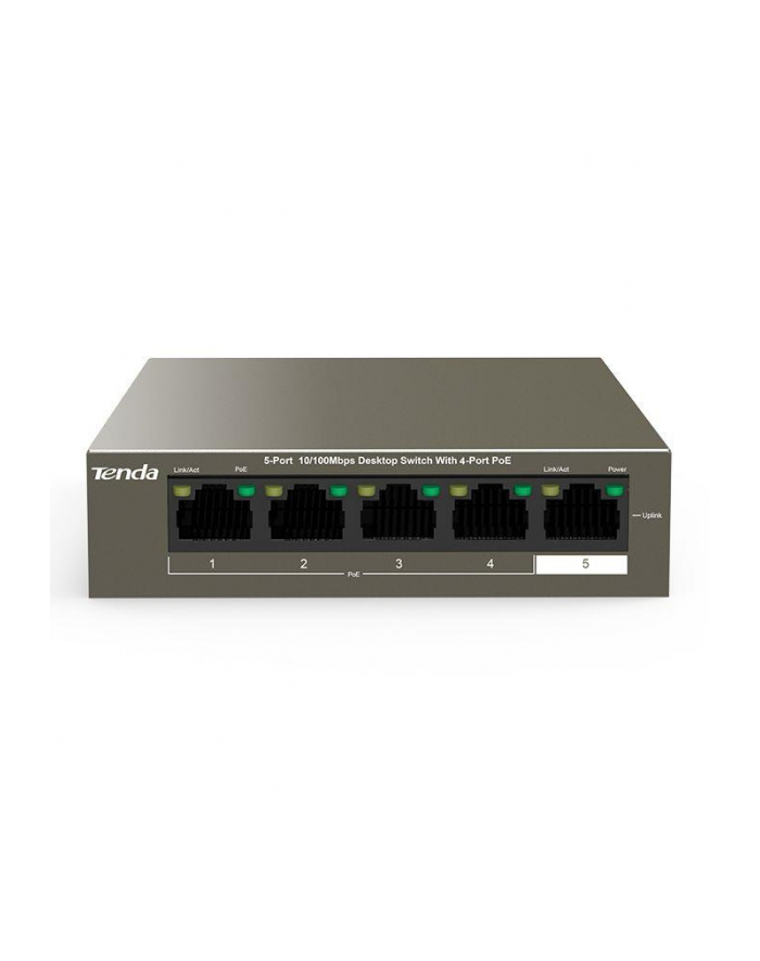 Switch niezarządzalny Tenda TEF1105P-4-63W 5-port 10/100 Mb/s PoE 63W główny