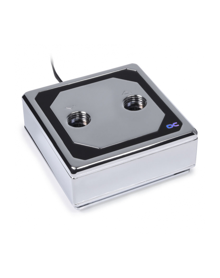 no name Alphacool Ice Block XPX Aurora Edge Chłodzenie procesora - Mosiądz Chrom Cyfrowy RGB główny
