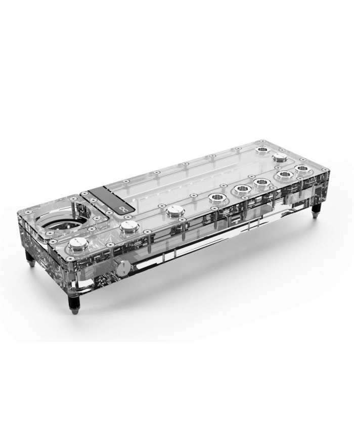 no name Alphacool Core Distro Plate 360 mm prawa VPP/D5, ARGB - Akryl główny