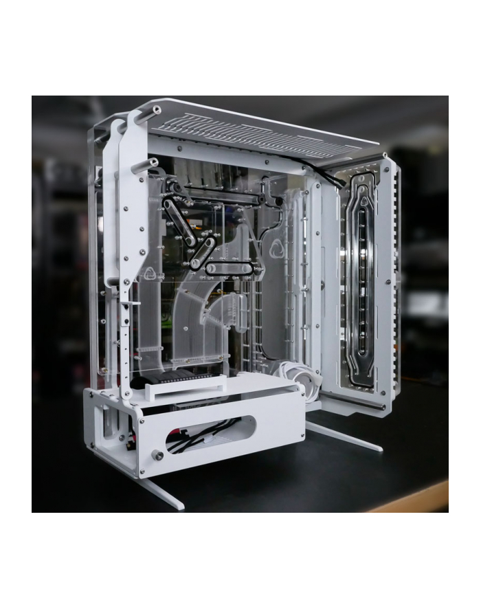 no name Singularity Computers Spectre 20 Elite Kit Side Distro Plate - biały główny