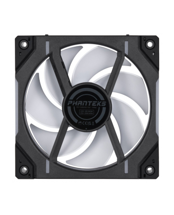 no name PHANTEKS D30 PWM D-RGB Wentylator Regular Airflow - 120mm, czarny nr 1