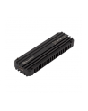 no name SilverStone MS12 M2 SSD Futerał USB 32 - czarny - nr 1