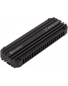 no name SilverStone MS12 M2 SSD Futerał USB 32 - czarny - nr 4