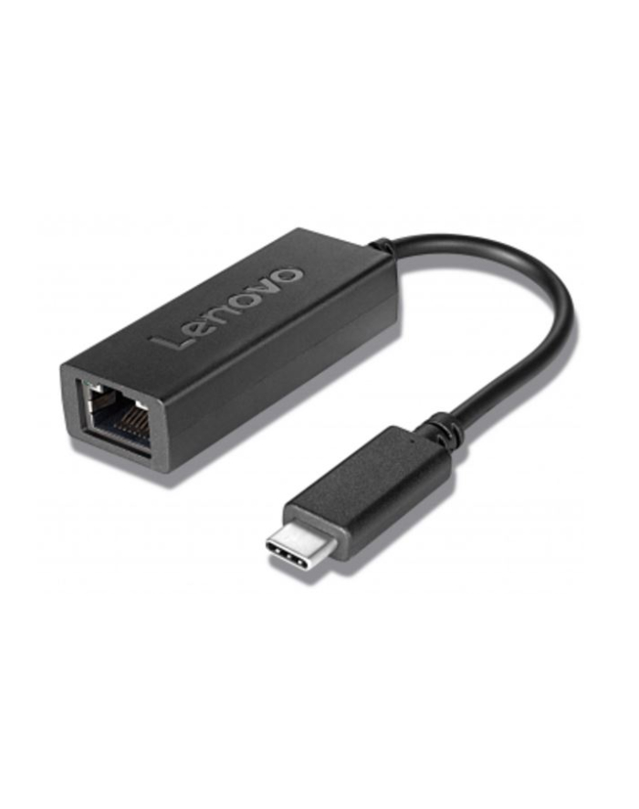 Adapter Lenovo USB-C/RJ45, GX90S91832, czarny główny
