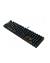 no name KEYBOARD CORD-ED MECHANICAL/BLACK/BRONZE D-E - nr 33