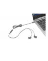 Słuchawki douszne z mikrofonem Lenovo 300 GXD1J77353 USB-C szare - nr 8