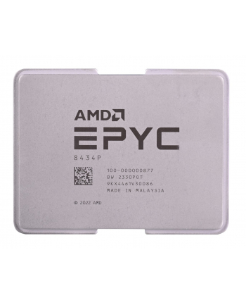 Procesor AMD EPYC 8434P (48C/96T) 25GHz (31GHz Turbo) Socket SP6 TDP 200W