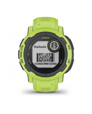 Zegarek Garmin Instinct 2 jaskrawolimonkowy 010-02626-01