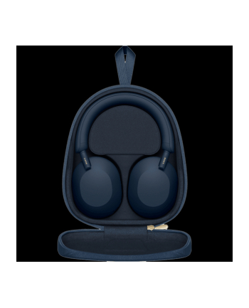 Słuchawki Sony WH-1000XM5 nauszne bluetooth niebieskie