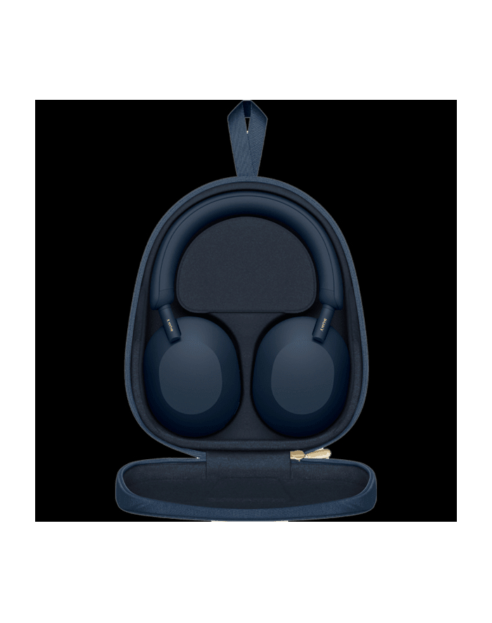 Słuchawki Sony WH-1000XM5 nauszne bluetooth niebieskie główny