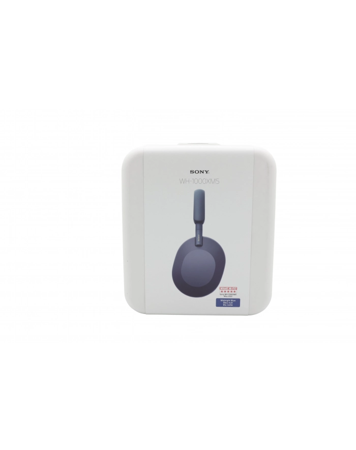 Słuchawki Sony WH-1000XM5 nauszne bluetooth niebieskie główny