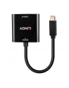 Lindy USB converter, USB-C male > DisplayPort female (Kolor: CZARNY, 21cm, 4K 144Hz) - nr 12