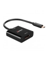Lindy USB converter, USB-C male > DisplayPort female (Kolor: CZARNY, 21cm, 4K 144Hz) - nr 14