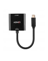 Lindy USB converter, USB-C male > DisplayPort female (Kolor: CZARNY, 21cm, 4K 144Hz) - nr 23