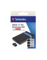 Obudowa na dysk Verbatim Store 'n' Go SATA 2.5'' USB 3.0 czarna - nr 15