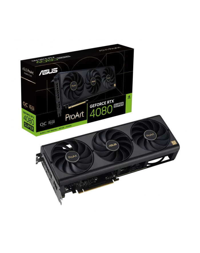 Karta VGA Asus GeForce RTX 4080 Super PROART-RTX4080S-O16G 16GB GDDR6X 256bit HDMI+3xDP PCIe4.0 główny