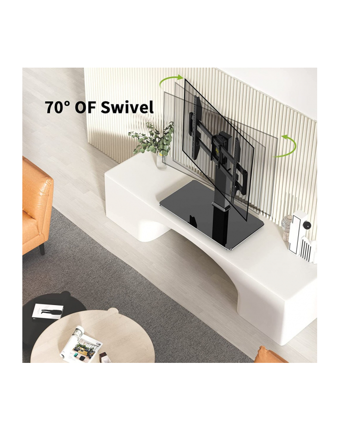 Stojak / Podstawka LCD/LED Techly 32''-55'', 40kg, regulowany główny
