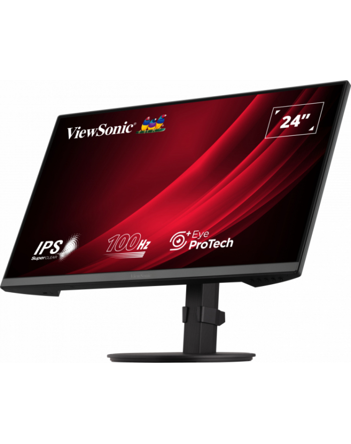 viewsonic europe Monitor ViewSonic 23.8'' VG2408A-MHD (VS19713) HDMI DP VGA głośniki 2x2W główny