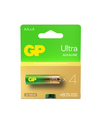  Bateria alkaliczna AA / LR6 GP Ultra Alkaline G-TECH - 4 sztuki