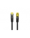 Patchcord Lanberg S/FTP kat.6A 3m LSZH CU fluke passed czarny - nr 2