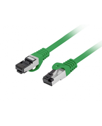 Patchcord Lanberg S/FTP kat.8.1 0,5m LSZH CU fluke passed zielony