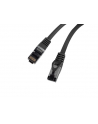 Patchcord Lanberg S/FTP kat.8.1 1m LSZH CU fluke passed czarny - nr 3