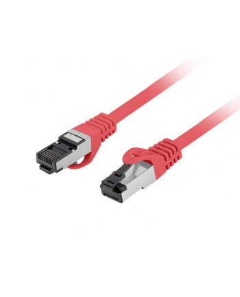 Patchcord Lanberg S/FTP kat.8.1 3m LSZH CU fluke passed czerwony