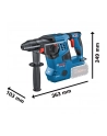 bosch powertools Bosch cordless hammer drill GBH 18V-28 C Professional solo, 18 volts (blue/Kolor: CZARNY, without battery and charger, with Bluetooth) - nr 8