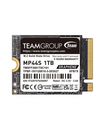 Team Group MP44S 1TB (PCIe 4.0 x4, NVMe, M.2 2230)