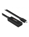 Lindy USB 3.2 Gen 2 active extension cable, USB-C male > USB-C female (Kolor: CZARNY, 5 meters) - nr 10