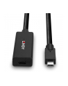 Lindy USB 3.2 Gen 2 active extension cable, USB-C male > USB-C female (Kolor: CZARNY, 5 meters) - nr 14