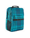 HP Campus XL Backpack (Tartan Plaid) (mint/Kolor: CZARNY, 40.9 cm (16.1 inches)) - nr 1