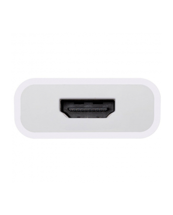 OWC USB adapter, USB-C male > HDMI 4K female (Kolor: BIAŁY, 11cm)
